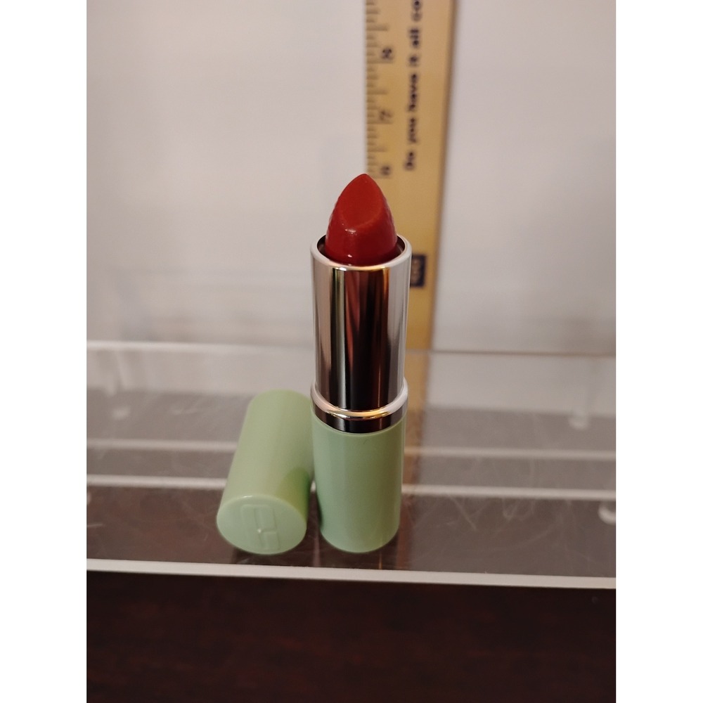 Clinique Long Last Lipstick All Heart Soft Shine Rose Red A73 Makeup
